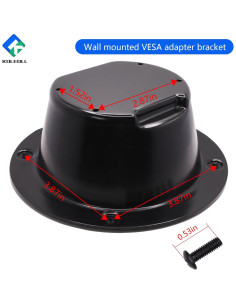 Soporte de Pared VESA KOLEOLL para Samsung Odyssey G9 49" 2