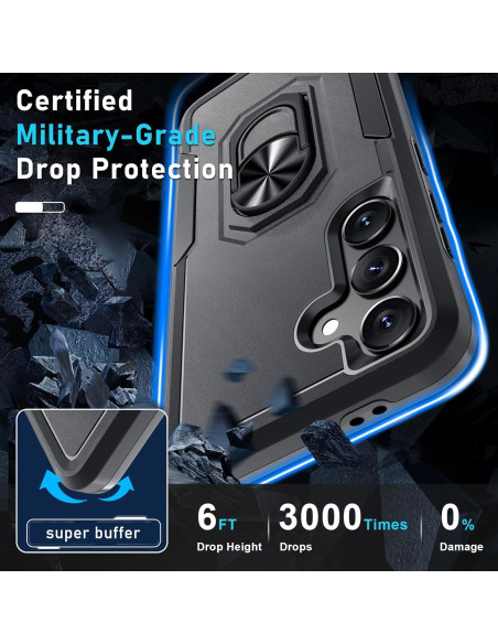 Funda Janmitta para Samsung Galaxy S24 FE con Protector Funda Janmitta para Samsung Galaxy S24 FE con Protector