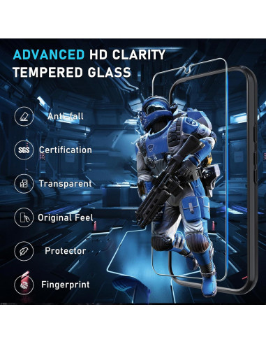 Funda Janmitta para Samsung Galaxy S24 FE con Protector