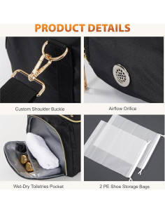 Bolsa de Viaje Convertible Hautton 50L 2-en-1 Unisex 2