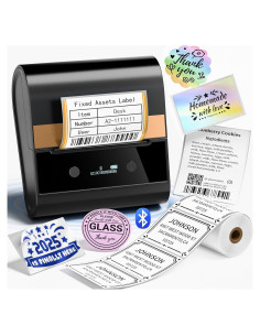 Impresora de Etiquetas Térmica M260 Bluetooth 3" Portátil