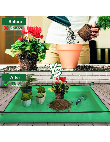 Almohadilla Grande para Replantar HNXTYAOB 100.3x80 cm 3 PCS