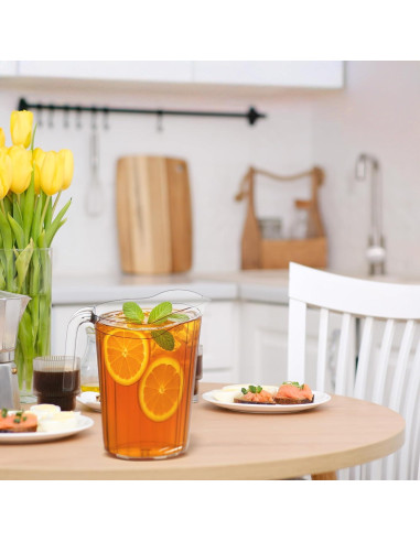 DecorRack Paquete de 6 Jarras de Plástico 75 oz para Bebidas