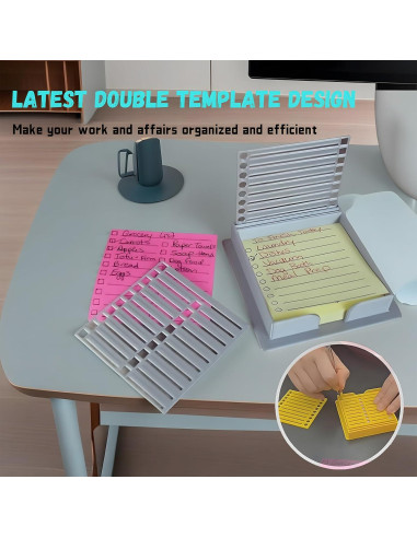 Plantilla de Nota Adhesiva Dukaka 7.49x7.49 cm Azul