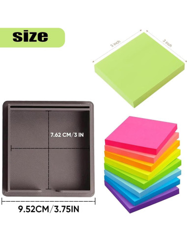 Plantilla de Nota Adhesiva Dukaka 7.49x7.49 cm Azul