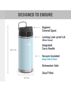 Botella de Agua THERMOS Serie Icon 710 ml con Boquilla 2