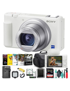 Cámara Digital Sony ZV-1 Blanca + Accesorios Completo