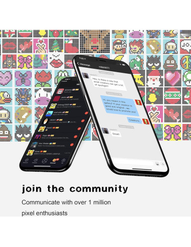 Divoom Pixoo-64 - Marco Digital de Arte Pixel LED 31.5x27.6cm