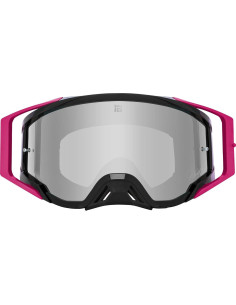 Gafas de Motocross SPY Optic Foundation MX HD Humo Espejo Plata 2