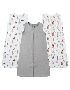 Saco de Sueño TotAha 3-Pack 6-12 Meses 0.5 TOG Unisex