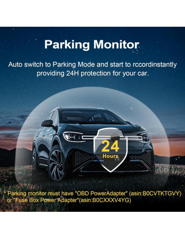 Cámara Dash 4K Delantera y 1080P Trasera Mangoal para Ford F150 2018-2025