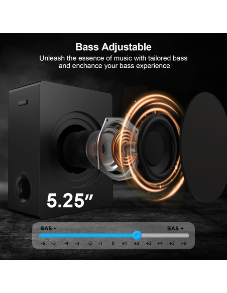 Barra de Sonido Hiwill HiElite A21 2.1CH Dolby Atmos 200W