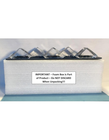 Bandeja de Hielo Transparente ClearlyFrozen 10 Cubos 5 cm