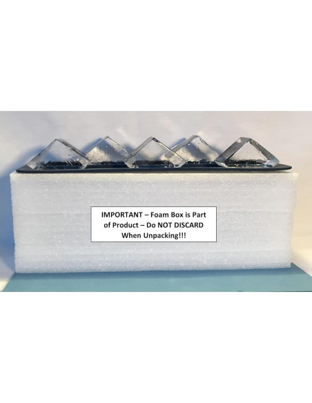 Bandeja de Hielo Transparente ClearlyFrozen 10 Cubos 5 cm