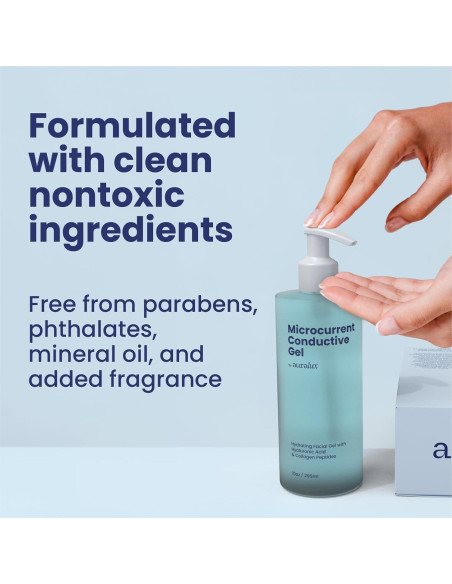 Gel Conductivo Auralux 300ml para Dispositivos de Microcorriente