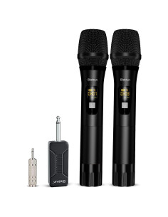 Micrófono Inalámbrico Bietrun wxm02 Doble Canal 50m