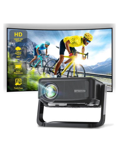 Mini Proyector Portátil ONOAYO AY3 1080P WiFi Bluetooth 500 ANSI