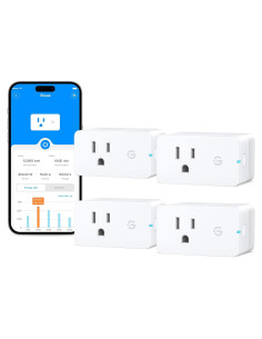 Enchufe Inteligente Govee 15A con Monitoreo de Energía