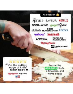 Cuchillo de Chef Dalstrong 20 cm Acero Alemán Forjado HC 2