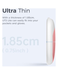 Calentadores de Manos OCOOPA UT3 Lite Recargables Rosa 2