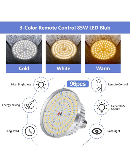 Kit de Iluminación Softbox SLOW DOLPHIN 16"x16" LED 85W