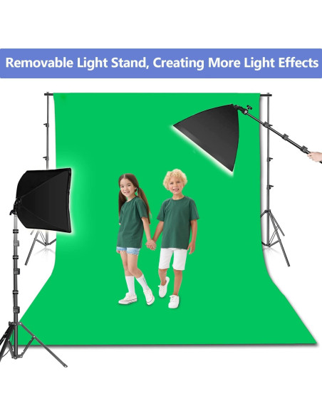 Kit de Iluminación Softbox SLOW DOLPHIN 16"x16" LED 85W