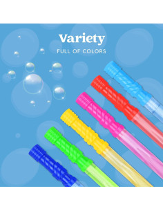Varitas de Burbuja Grandes Joyin 6 PCS 37.1 cm No Tóxicas 2