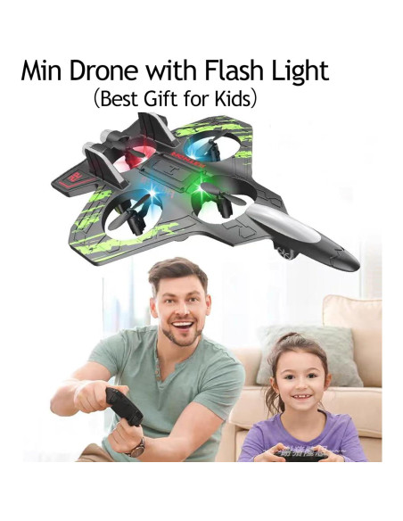 Dron RC LEFEI Aviones de Espuma 2.4GHz para Niños Verde Dron RC LEFEI Aviones de Espuma 2.4GHz para Niños Verde