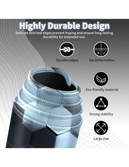 Alfombrilla de Ratón Grande EDGFRTOIO 800x400mm Antideslizante