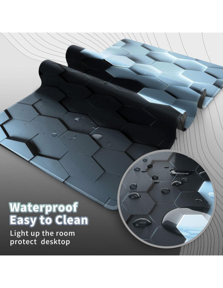 Alfombrilla de Ratón Grande EDGFRTOIO 800x400mm Antideslizante