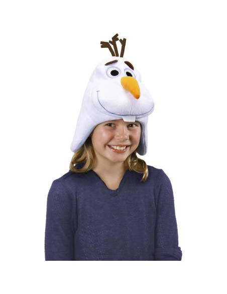 Disfraz gorro Olaf Disney Kids - Licencia oficial, Talla única Disfraz gorro Olaf Disney Kids - Licencia oficial, Talla única