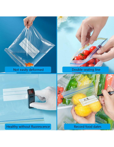 Juego de 65 Bolsas Reutilizables EMTK para Alimentos Ecológicas