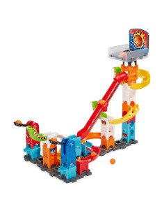 Set de Lanzamiento VTech Marble Rush con Aro de Baloncesto