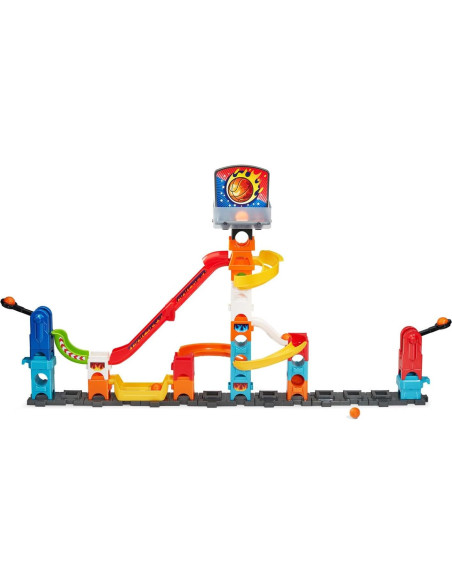 Set de Lanzamiento VTech Marble Rush con Aro de Baloncesto