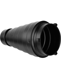 Snoot Cónico Aluminio SUPON con Rejilla y 5 Filtros Color 2