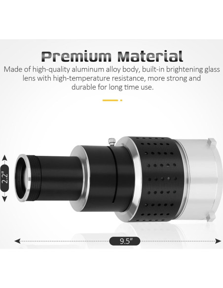 Kit Snoot Óptico Bowens NULBOFU con 34 Gobos y 5 Filtros