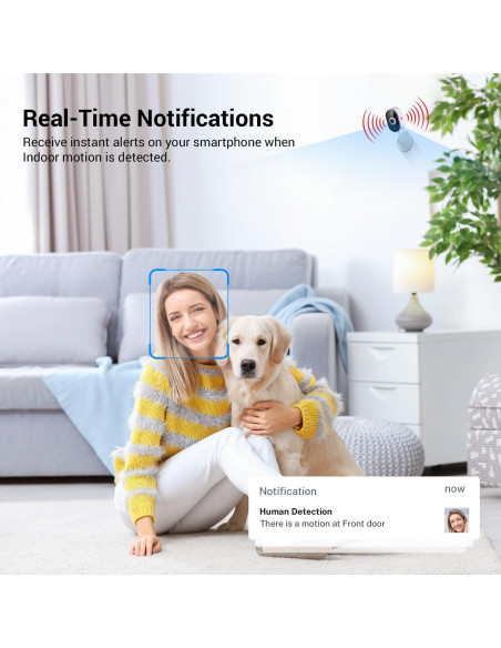 Cámara de Seguridad Inalámbrica SearByte C100, 720p, WiFi