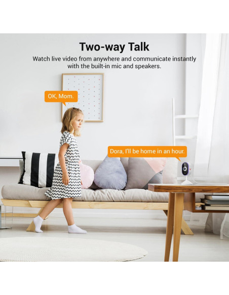 Cámara de Seguridad Inalámbrica SearByte C100, 720p, WiFi