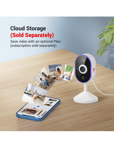 Cámara de Seguridad Inalámbrica SearByte C100, 720p, WiFi