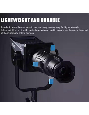 Kit Snoot Óptico BAFONGCINE 19 con 20 Gobos y 4 Filtros