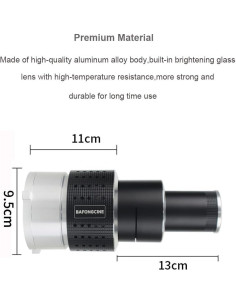 Kit de Proyector Gobo Bowens BAFONGCINE con 25 Gobos y 5 Filtros 2