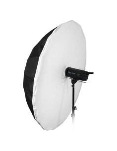 Paraguas Reflectante Blanco Fotodiox Pro 60" con Difusor