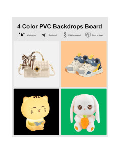 Caja de Luz PULUZ 40cm con Softbox y 4 Fondos PVC 2