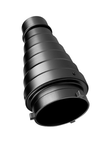 Kit Snoot Conical TUYUNG para Flash GODOX Bowens con 5 Filtros