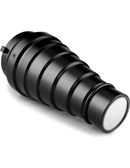 Kit Snoot Conical TUYUNG para Flash GODOX Bowens con 5 Filtros