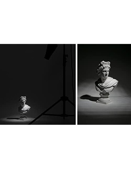 Kit Snoot Conical TUYUNG para Flash GODOX Bowens con 5 Filtros