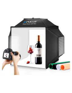 Estudio Fotográfico Portátil PULUZ 40x40 cm con 480 LEDs