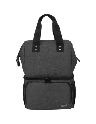 Bolsa para Extractor de Leche LUXJA Negra con Compartimentos