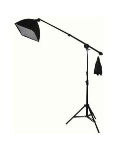 Kit de Iluminación ePhoto H9004SB con Fondos Muselina 3x3.6m 2