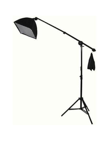 Kit de Iluminación ePhoto H9004SB con Fondos Muselina 3x3.6m